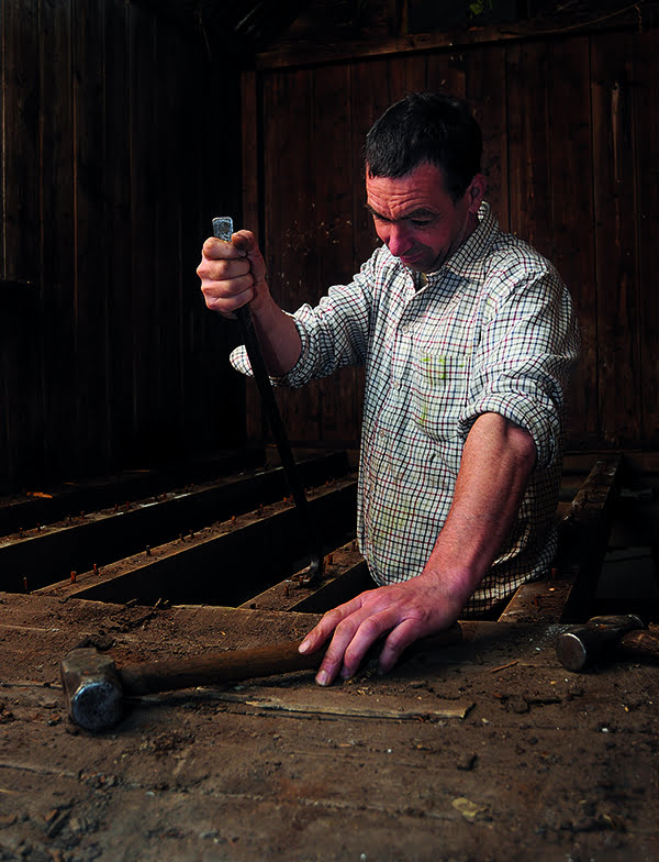 location photography Eddie working