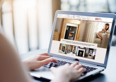 Web Design & Build – Fireplace & Stove Centre