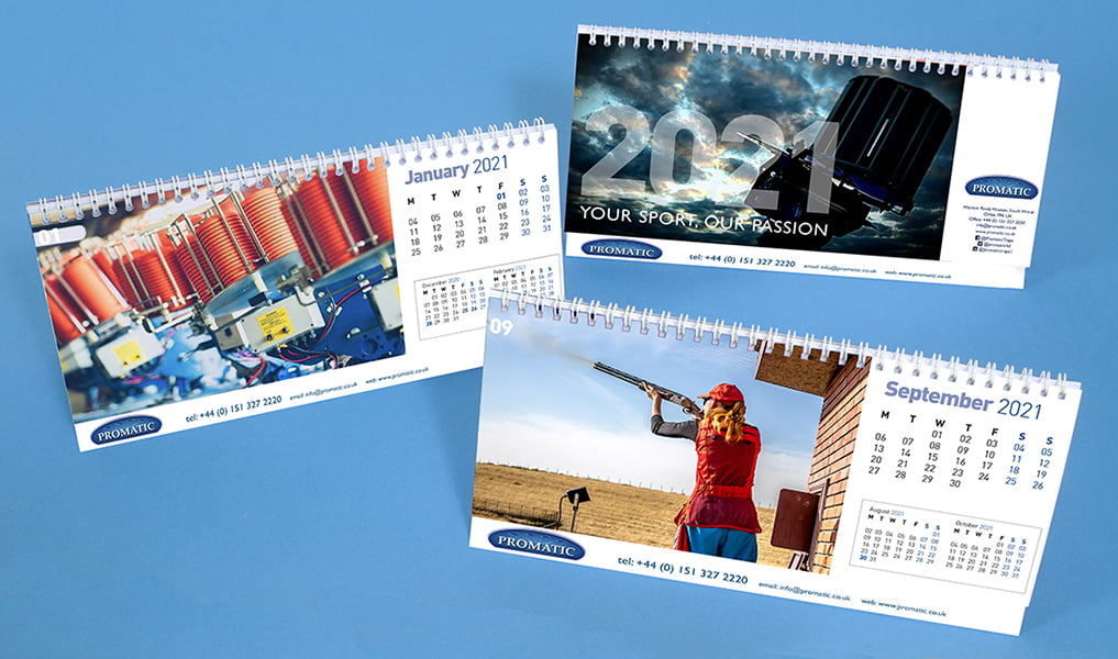 bespoke calendar design