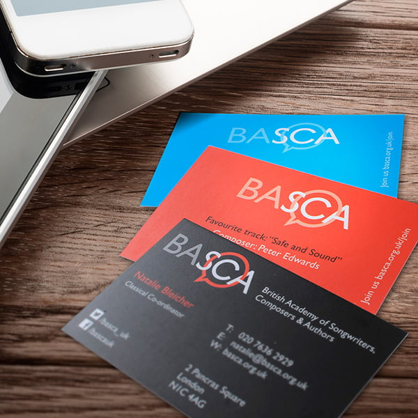 Basca business card design